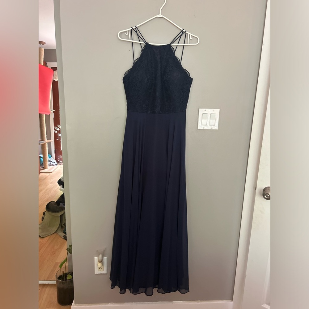 Navy Blue Bridesmaid Dress Size 6